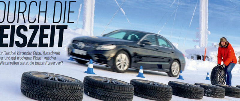 Тест зимних шин 235/55 R17 (ADAC)