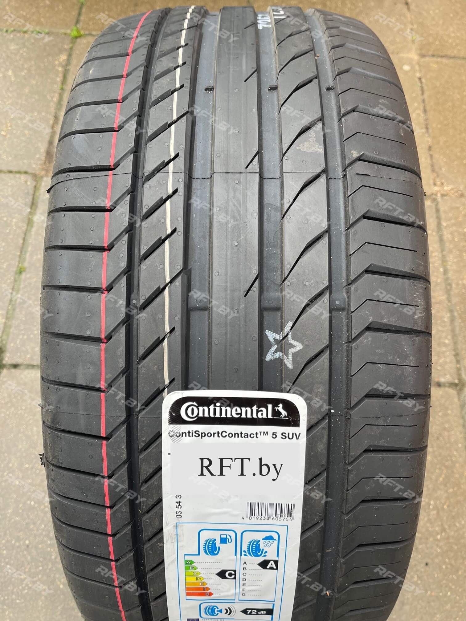 Continental ContiSportContact 5 255/45R18 99W RunFlat