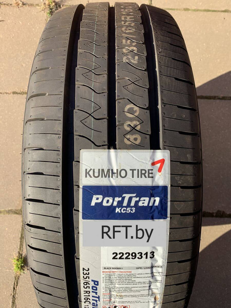 Kumho PorTran KC53 215/65R16C 109/107T