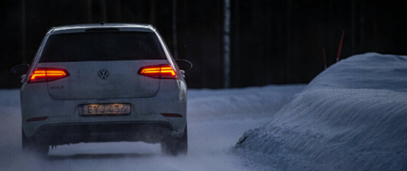 Тест зимних нешипованных шин 205/55 R16 (ADAC)